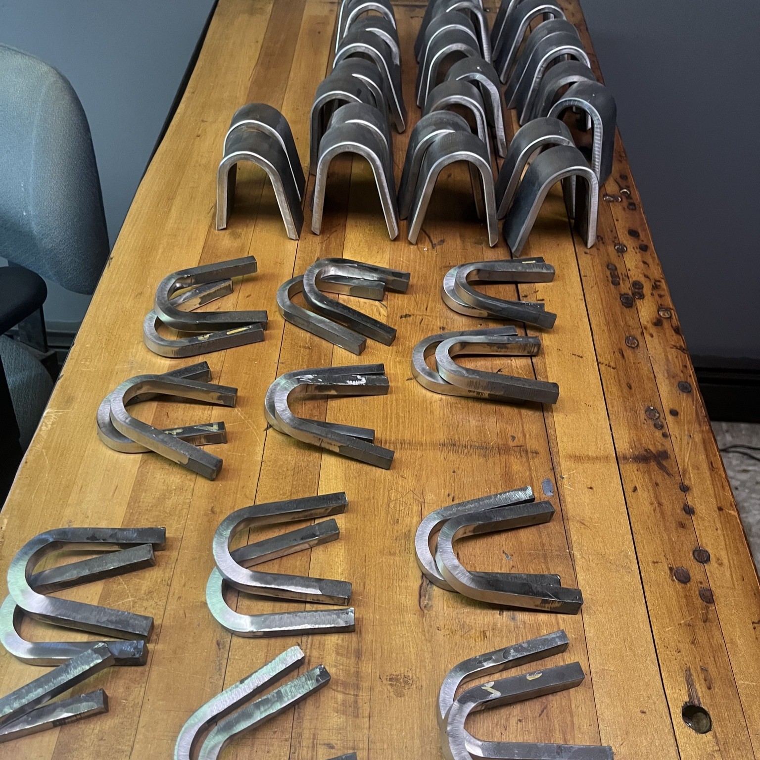 Welder training in session